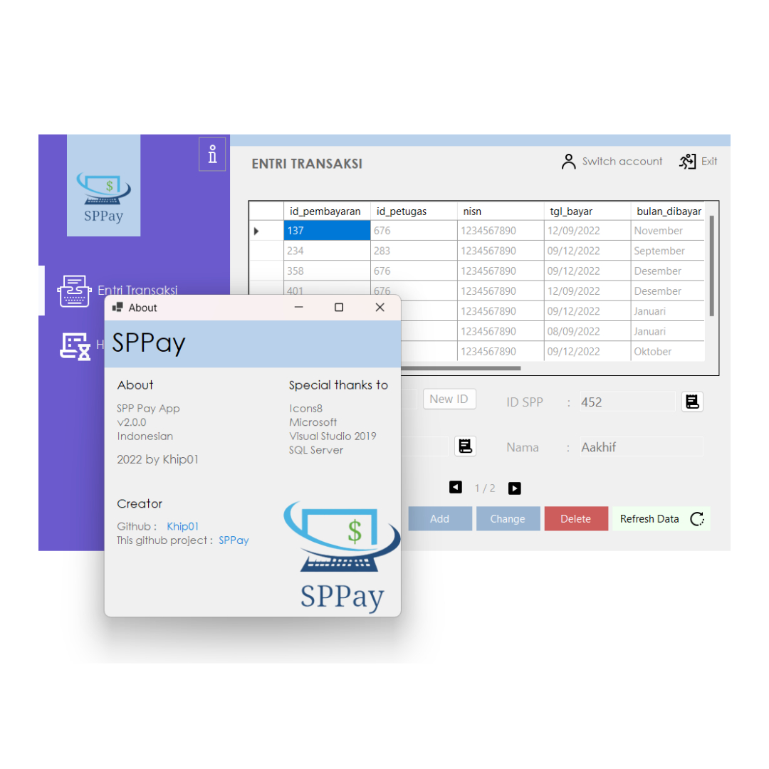 SPP Payment - SPPay V2 C#